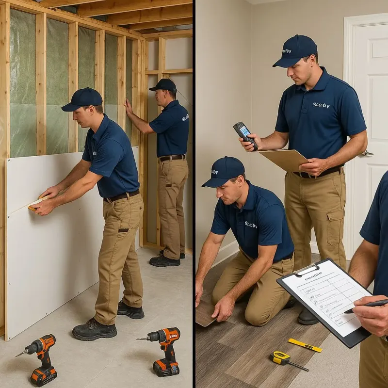 Repairs and Reconstruction process in Rogersville, MO